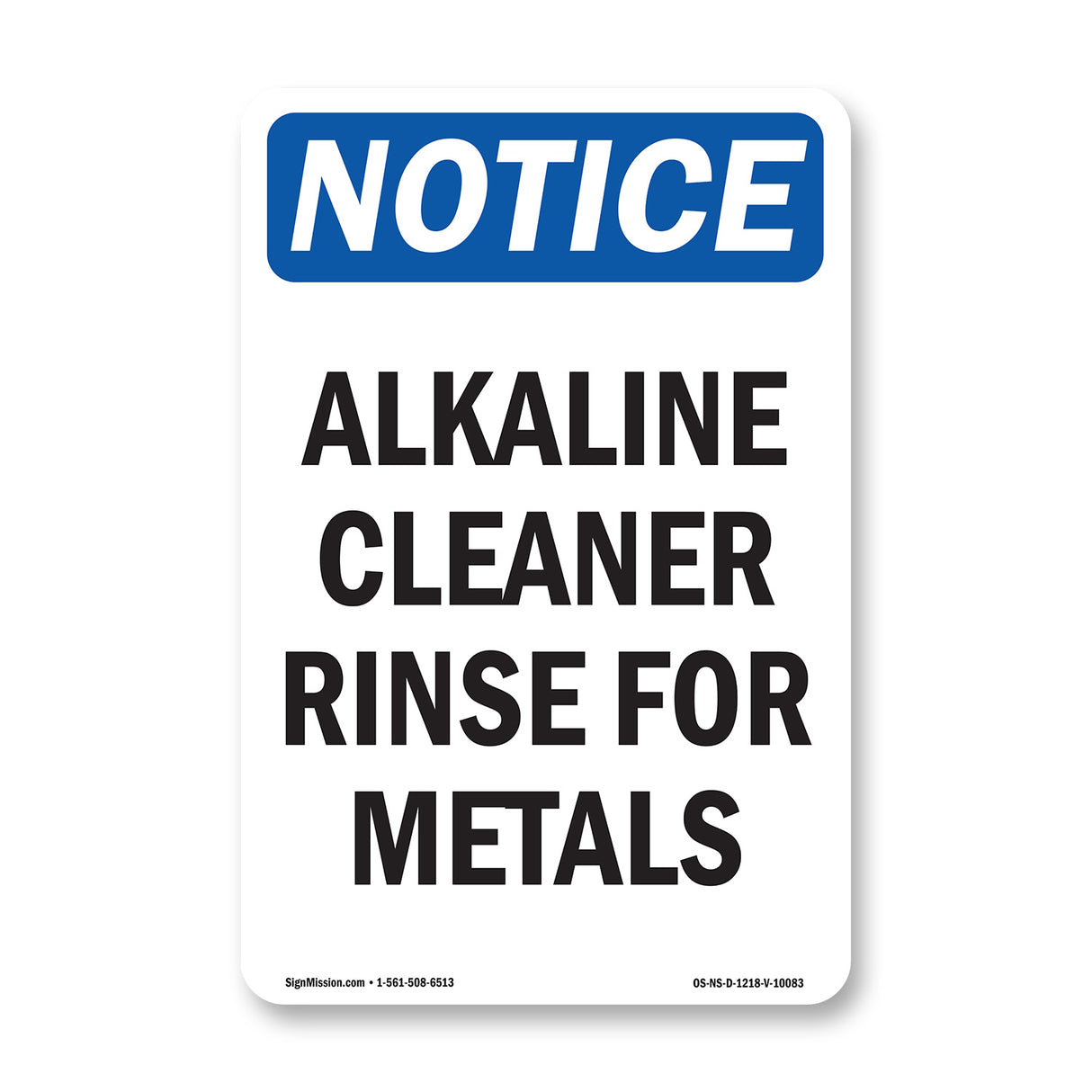 Alkaline Cleaner Rinse For Metals