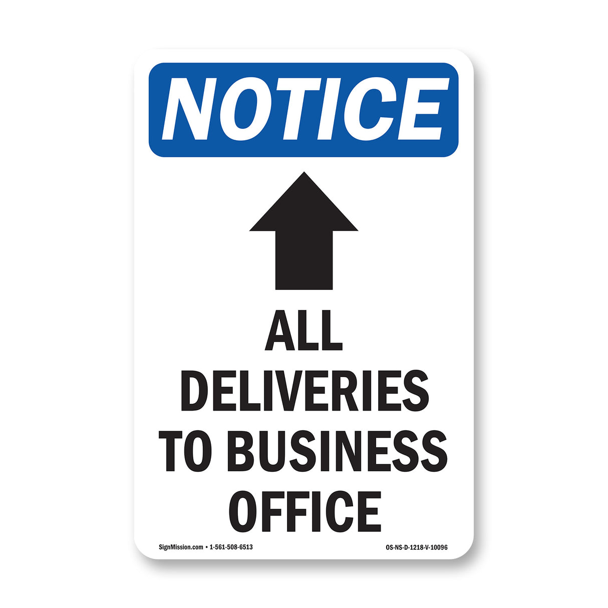 All Deliveries To Business Office
