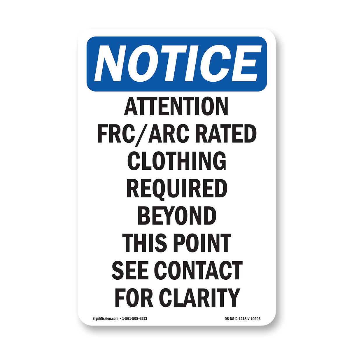 Attention Frc Arc Rated Clothing Required