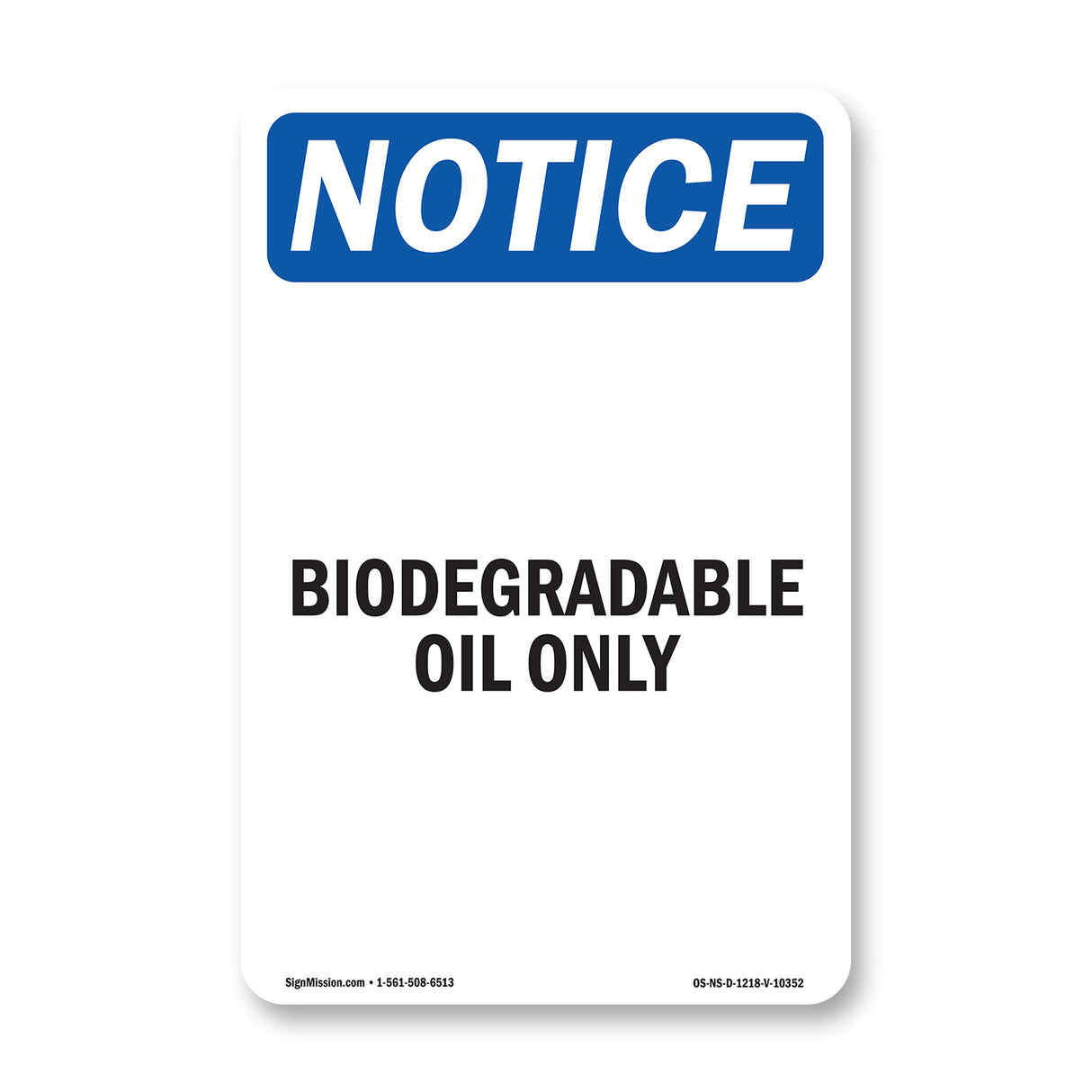 Biodegradable Oil Only
