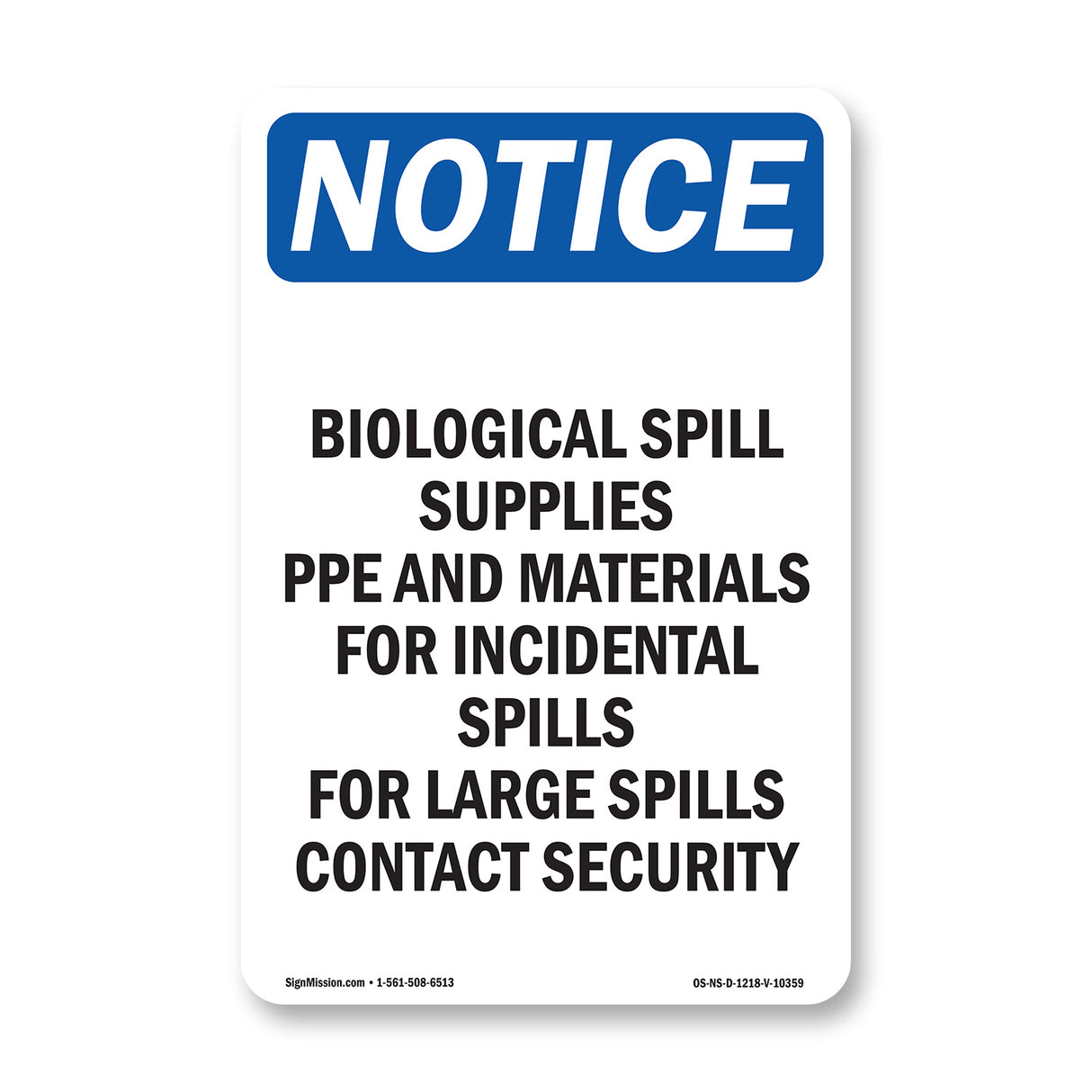 Biological Spill Supplies PPE And Materials