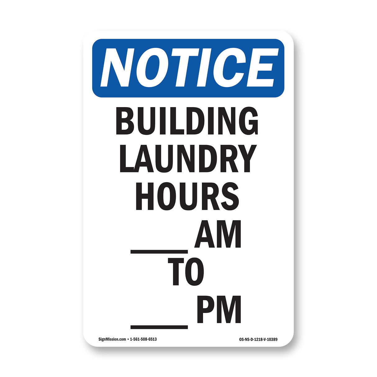 Building Laundry Hours ____ Am