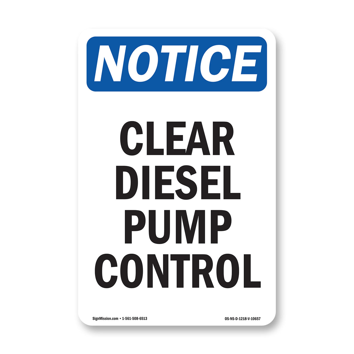Clear Diesel Pump Control