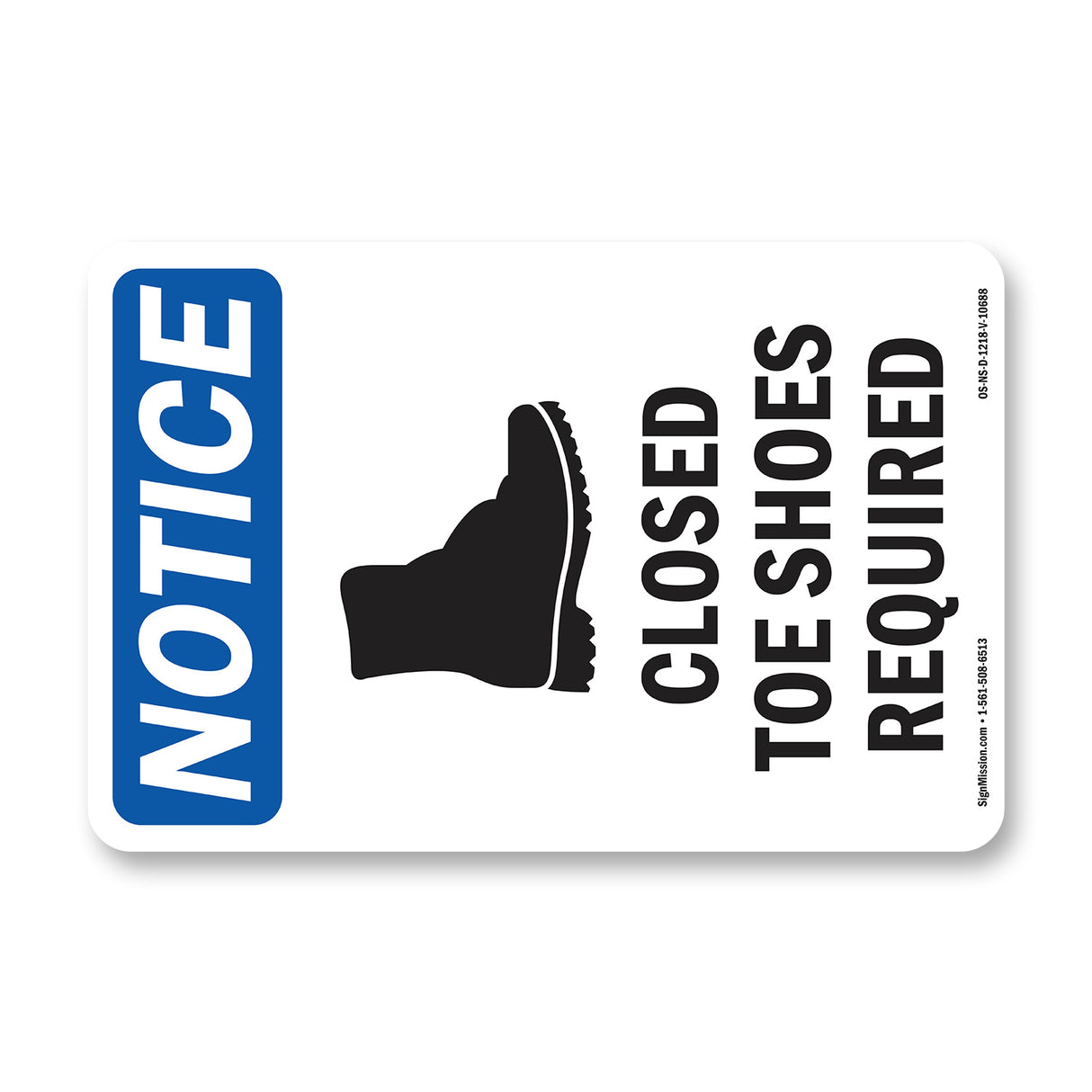 Closed Toed Shoes Required