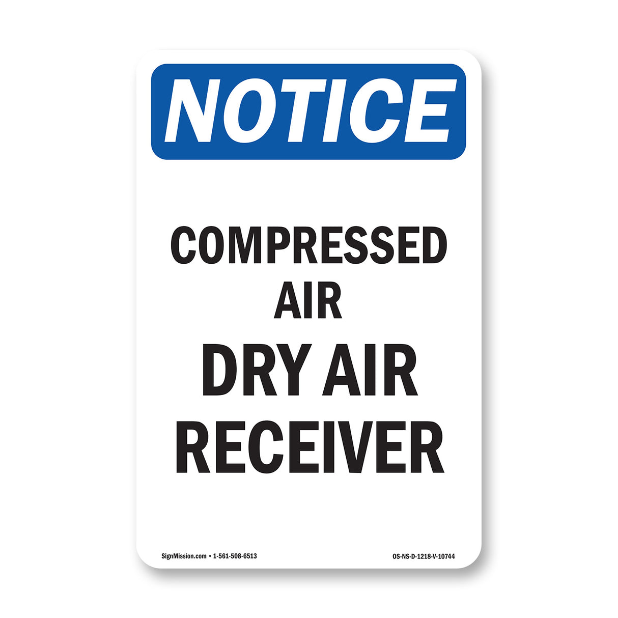 Compressed Air Dry Air Receiver