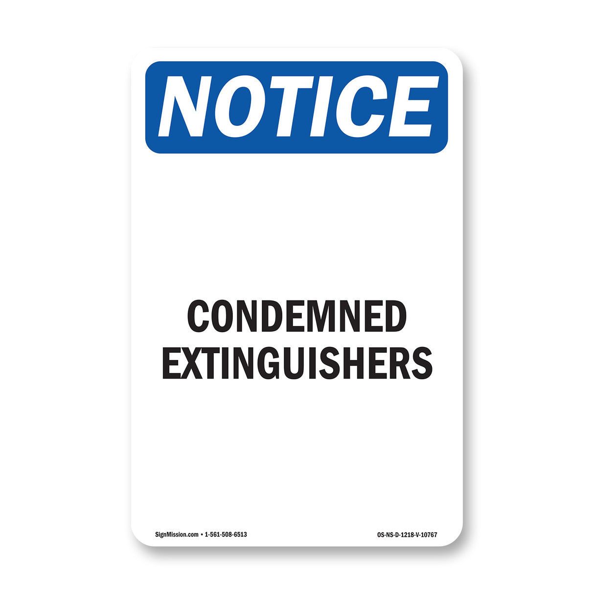 Condemned Extinguishers