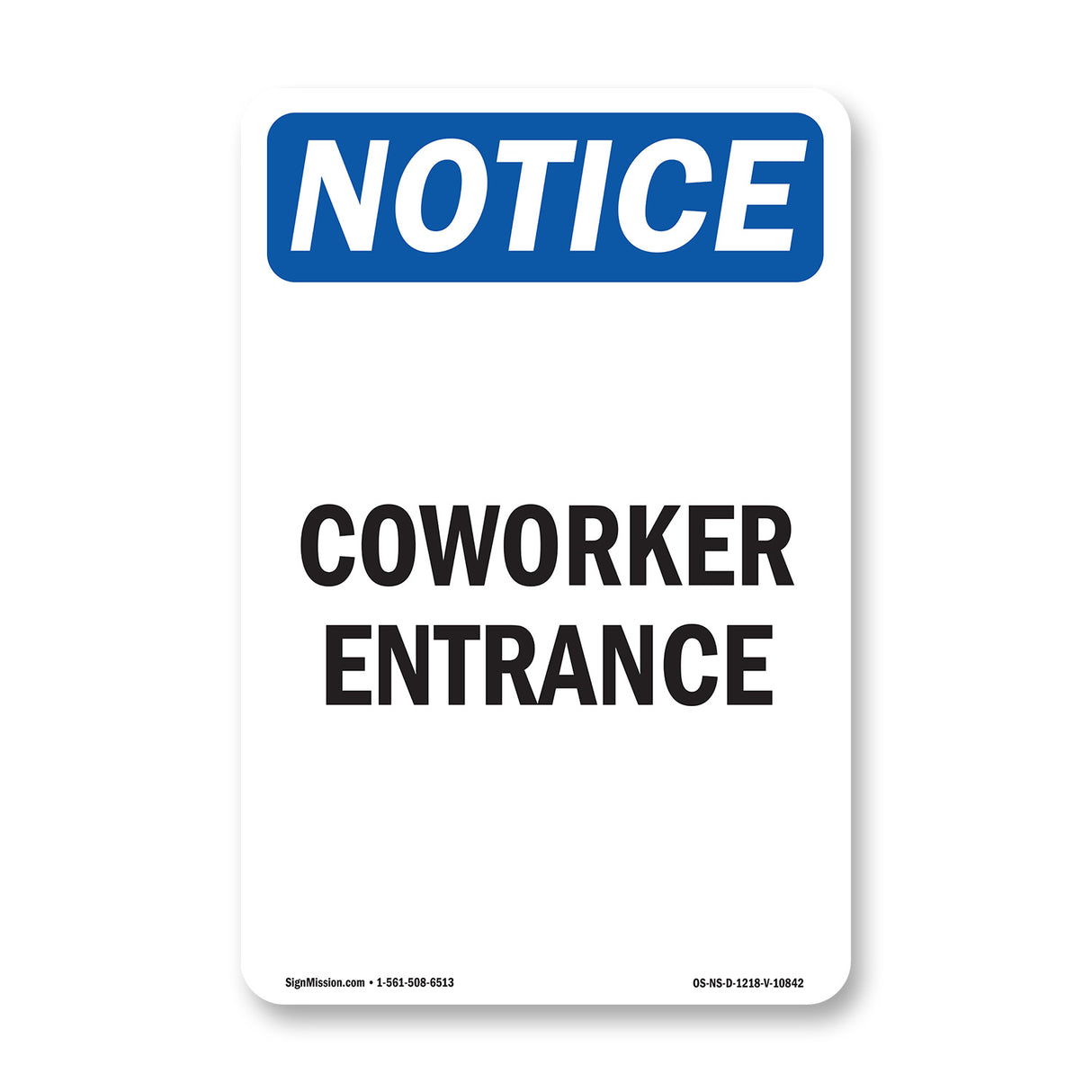 Coworker Entrance
