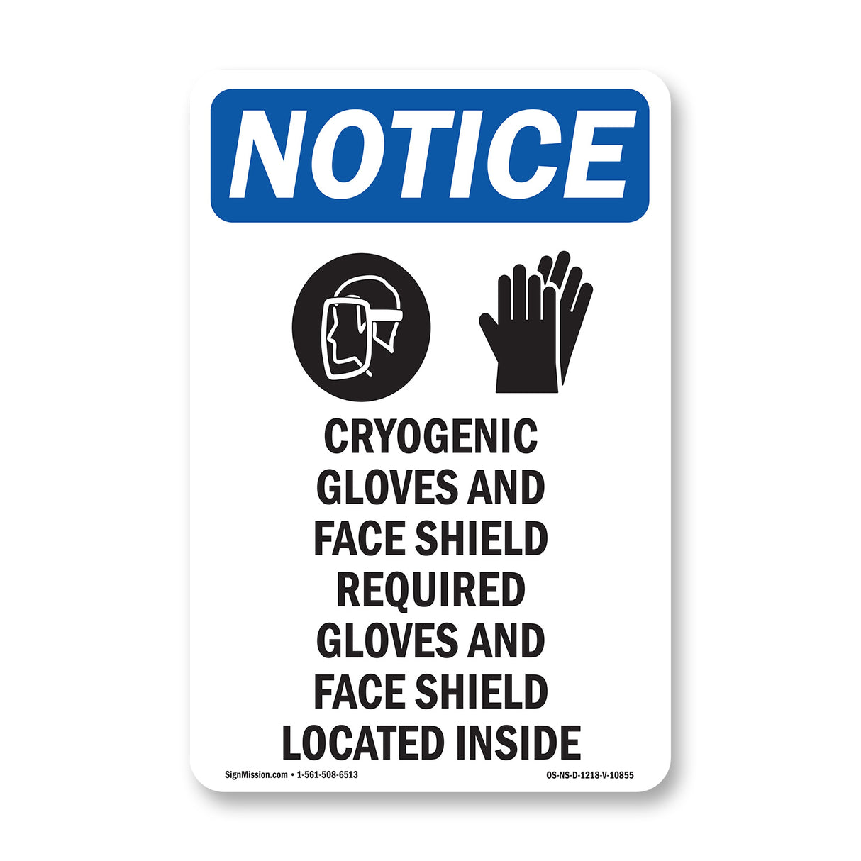 Cryogenic Gloves And Face Shield