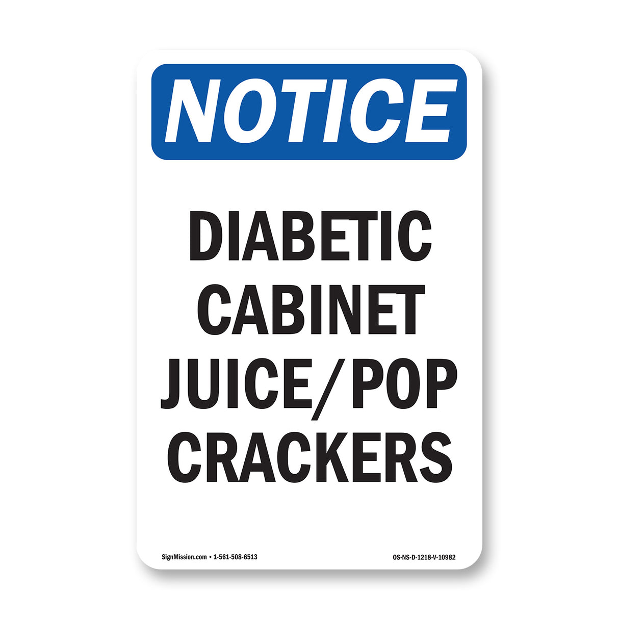 Diabetic Cabinet Juice Pop Crackers