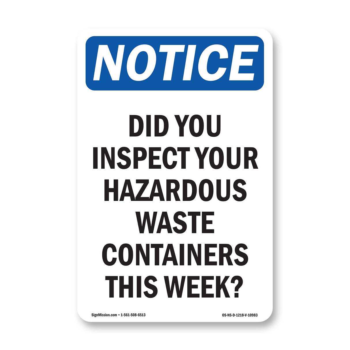 Did You Inspect Your Hazardous