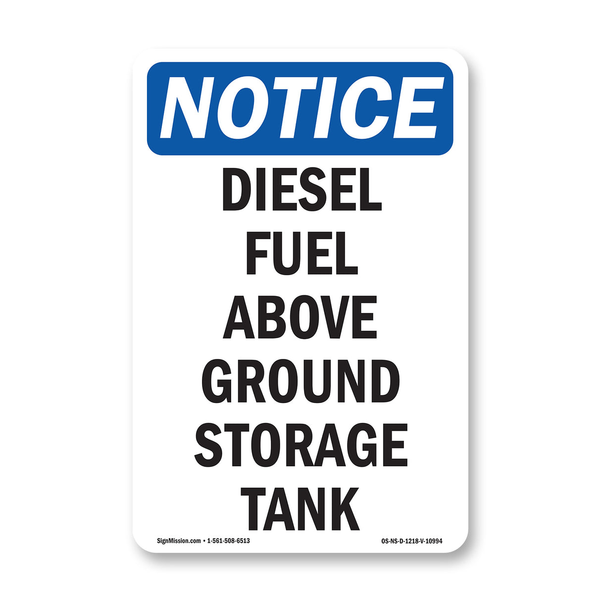 Diesel Fuel Above Ground Storage Tank