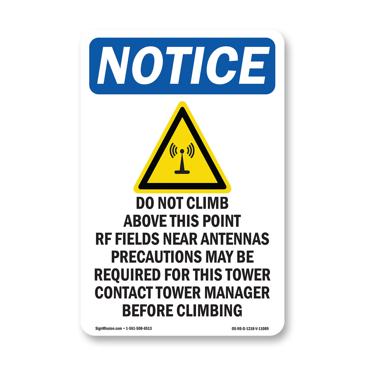 Do Not Climb Above