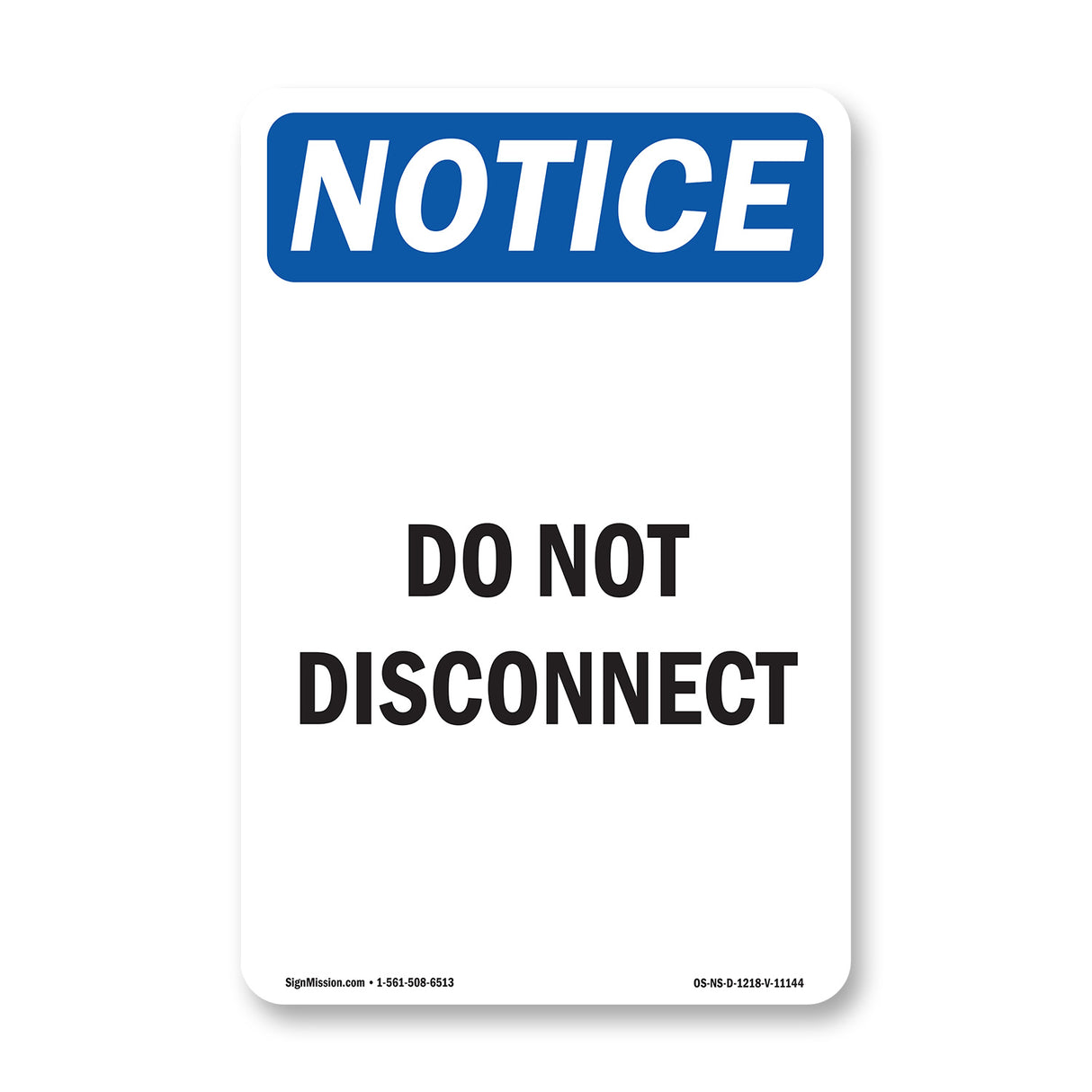 Do Not Disconnect