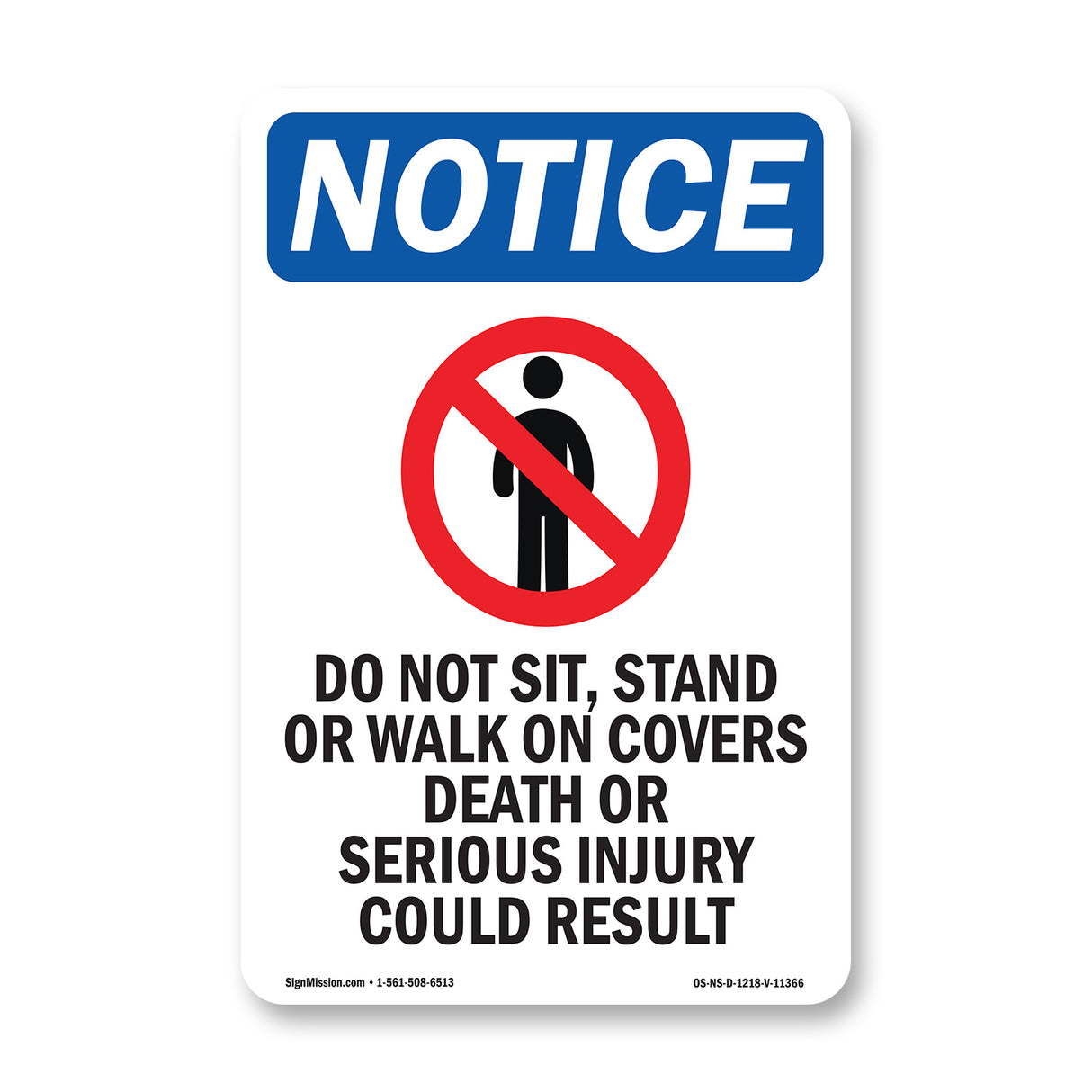 Do Not Sit, Stand Or Walk On