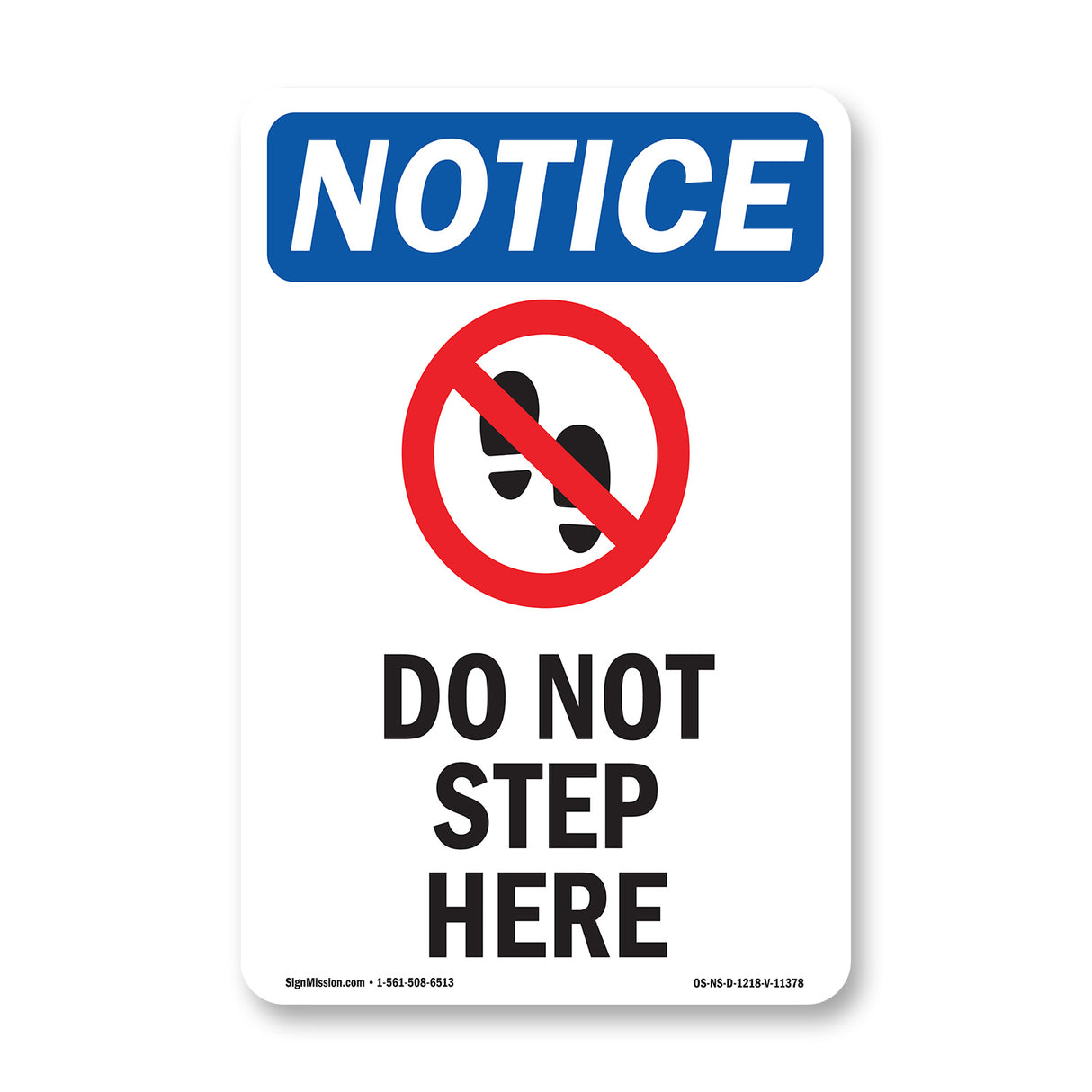 Do Not Step Here