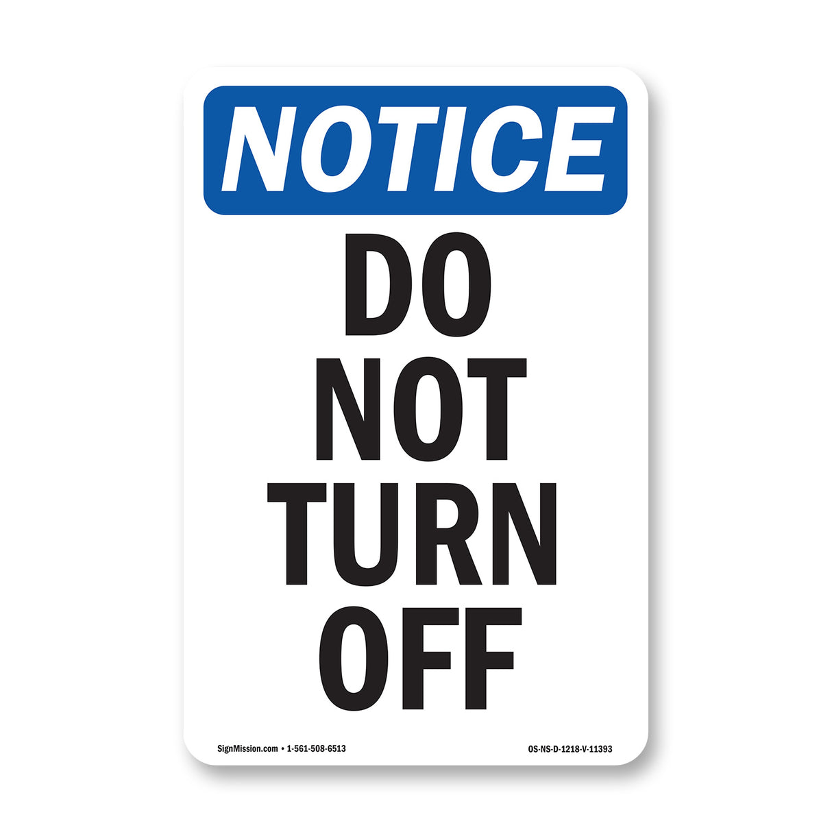 Do Not Turn Off