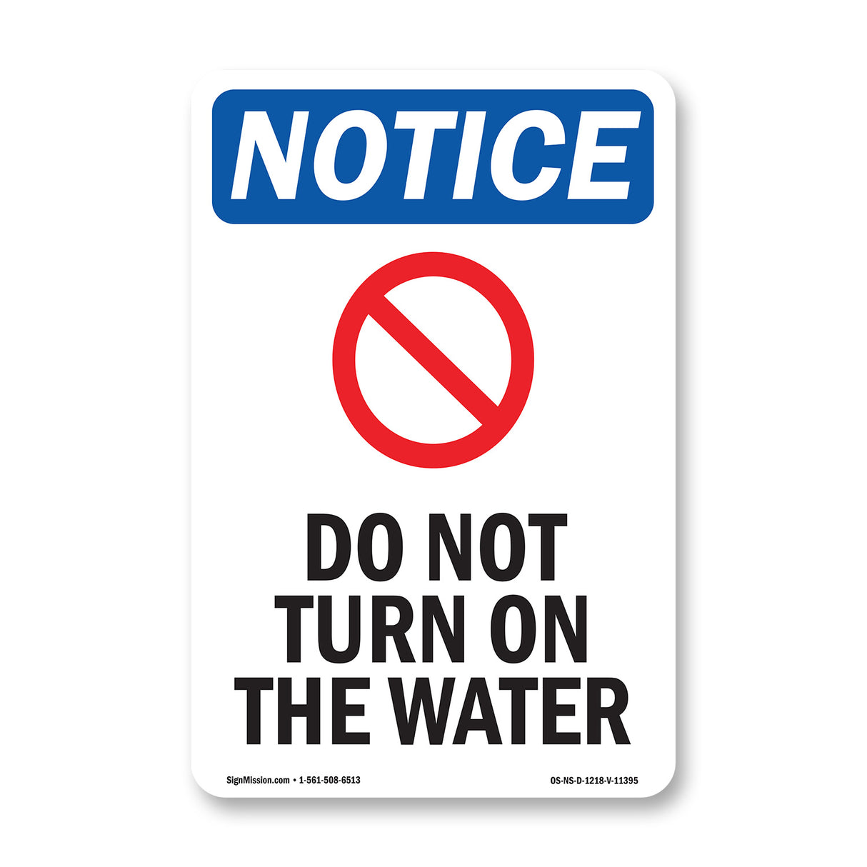 Do Not Turn On The Water