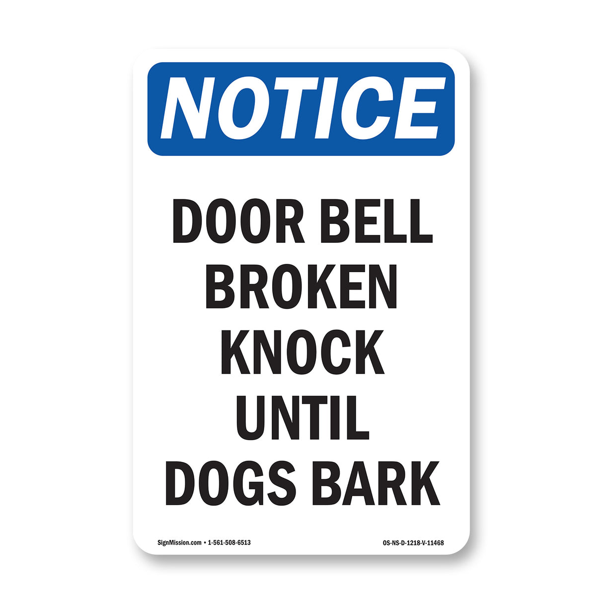 Door Bell Broken Knock Until Dogs Bark