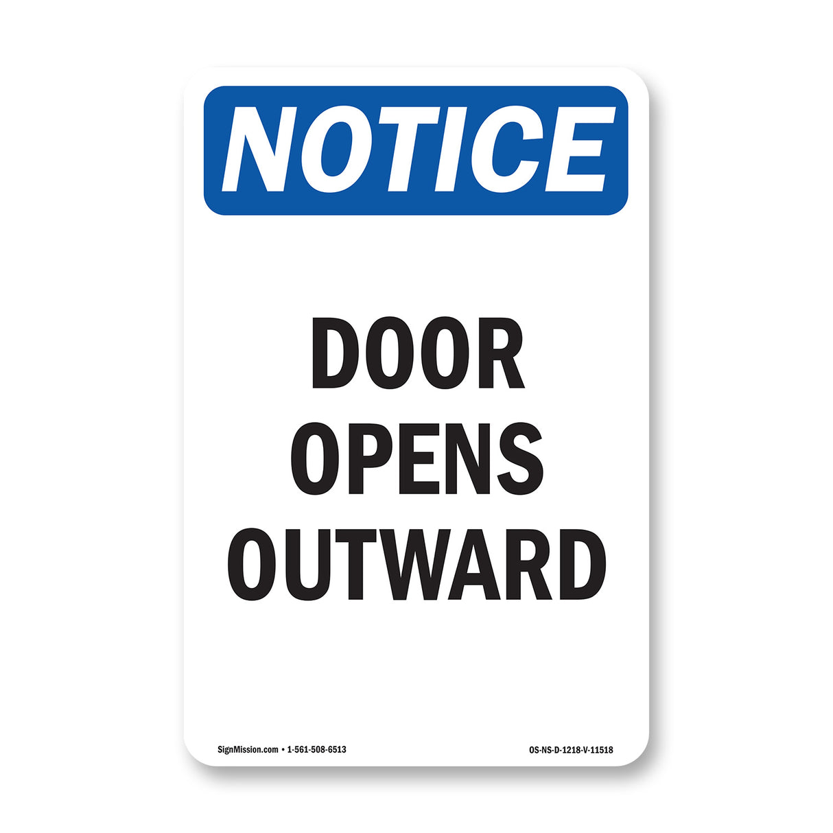 Door Opens Outward