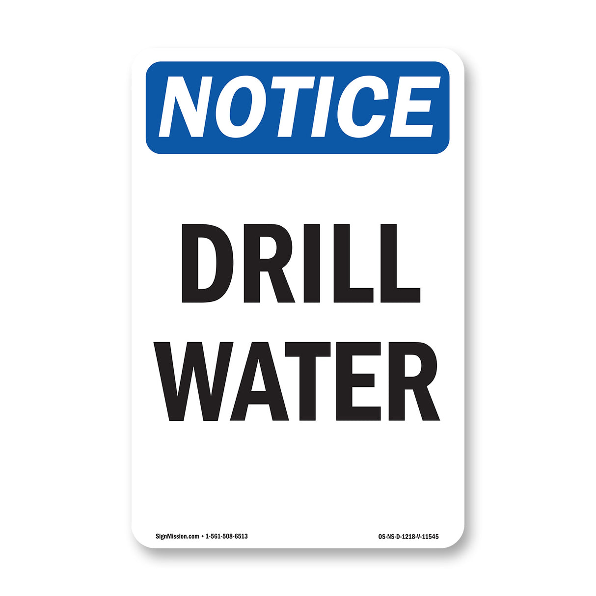 Drill Water