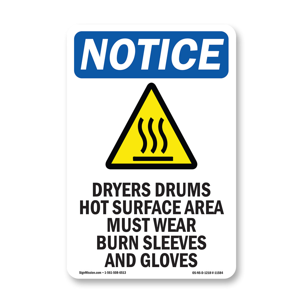 Dryers Drums Hot Surface Area