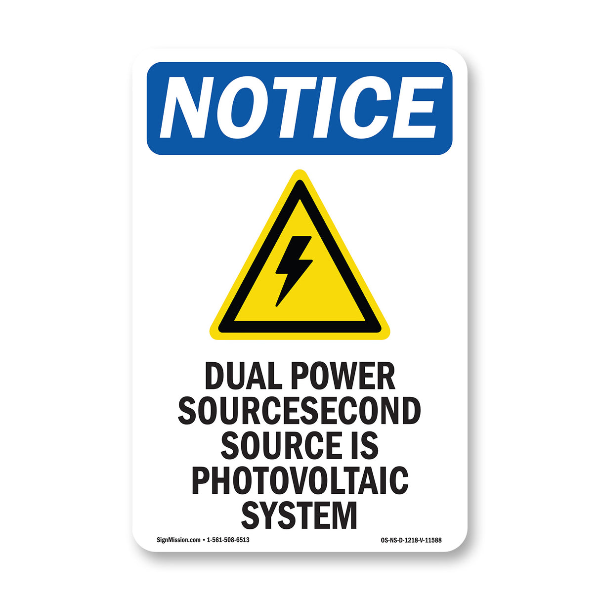 Dual Power Source Second Source