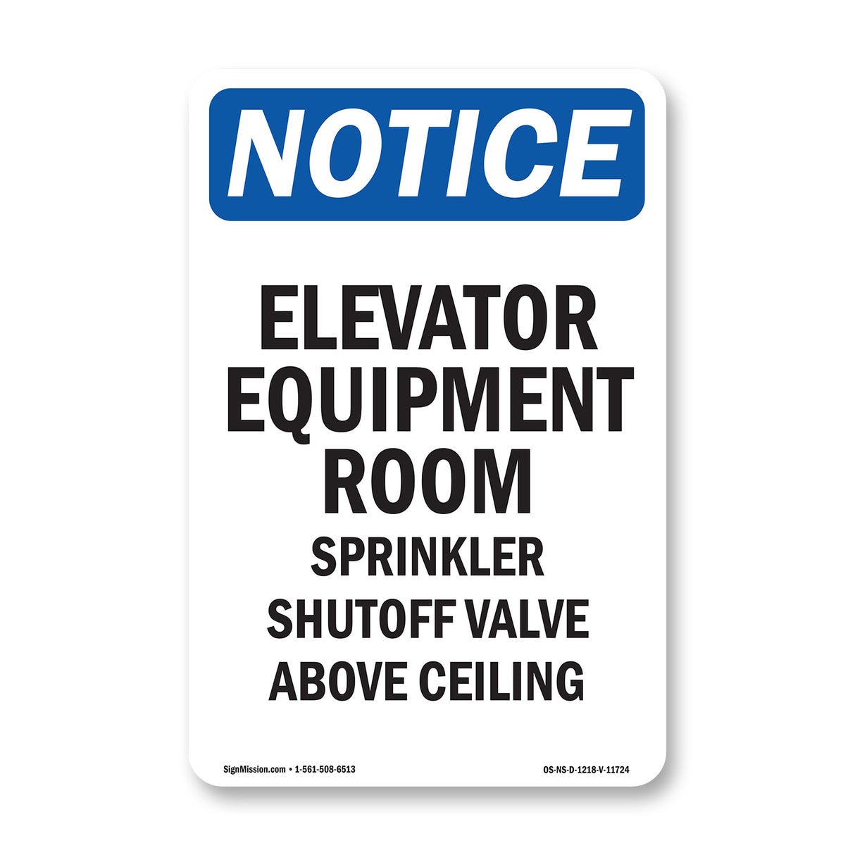 Elevator Equipment Room Sprinkler Shutoff