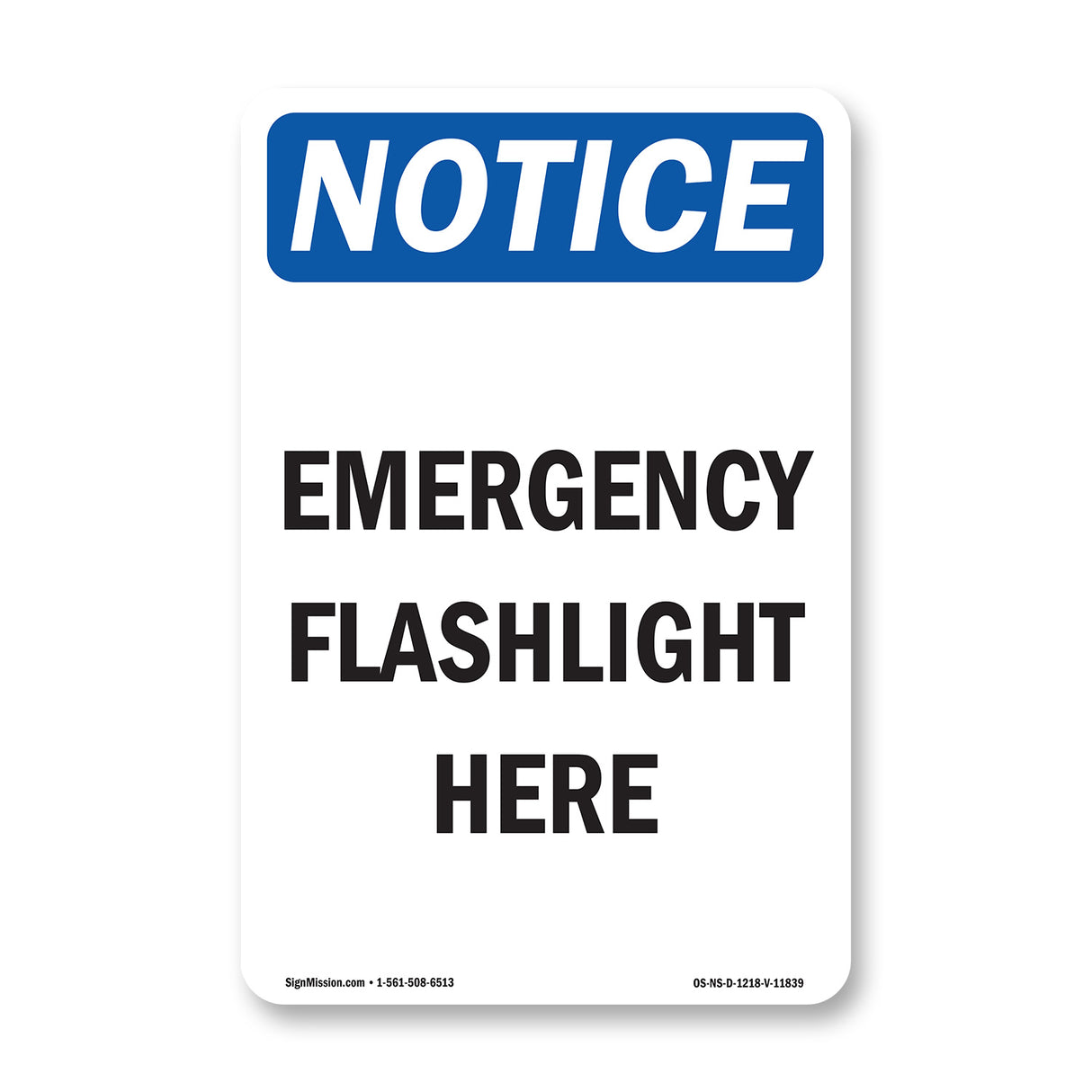 Emergency Flashlight Here
