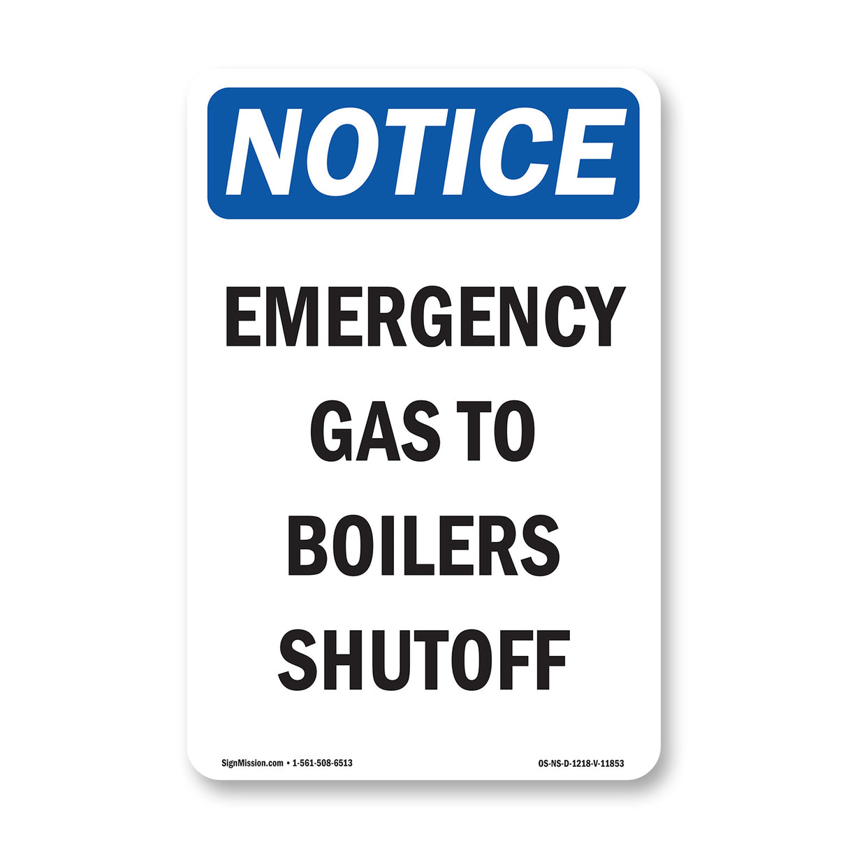 Emergency Gas To Boilers Shutoff