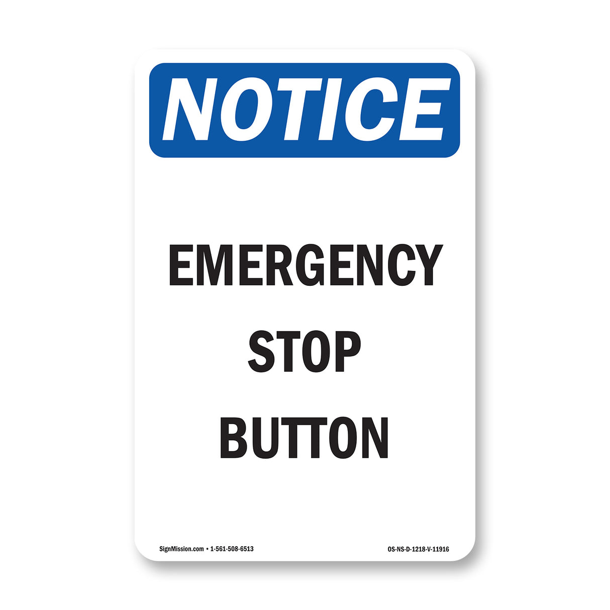 Emergency Stop Button