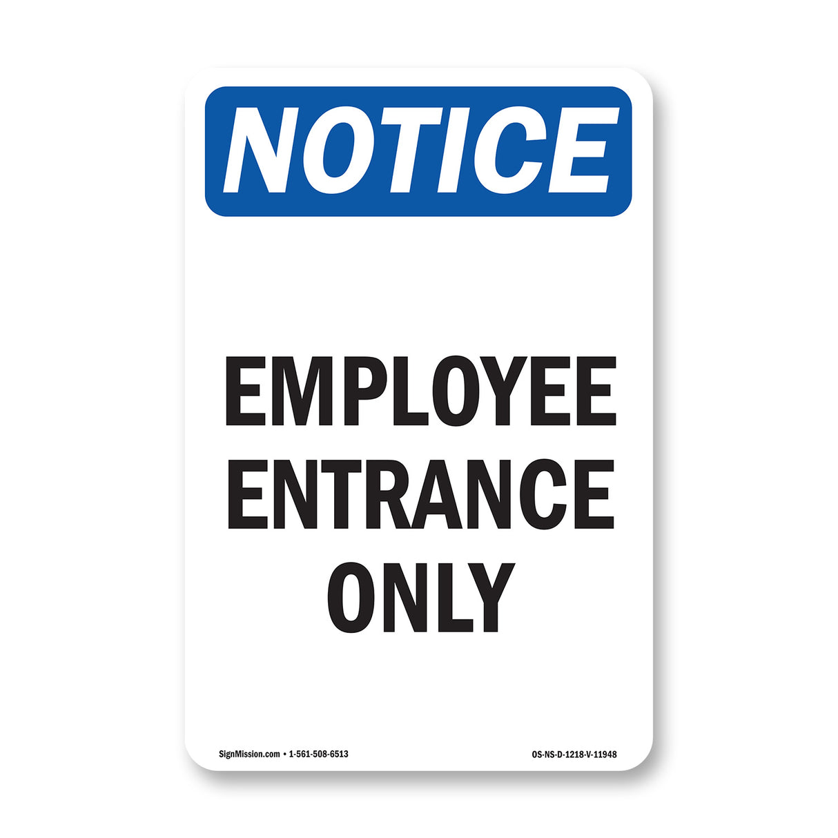 Employee Entrance Only