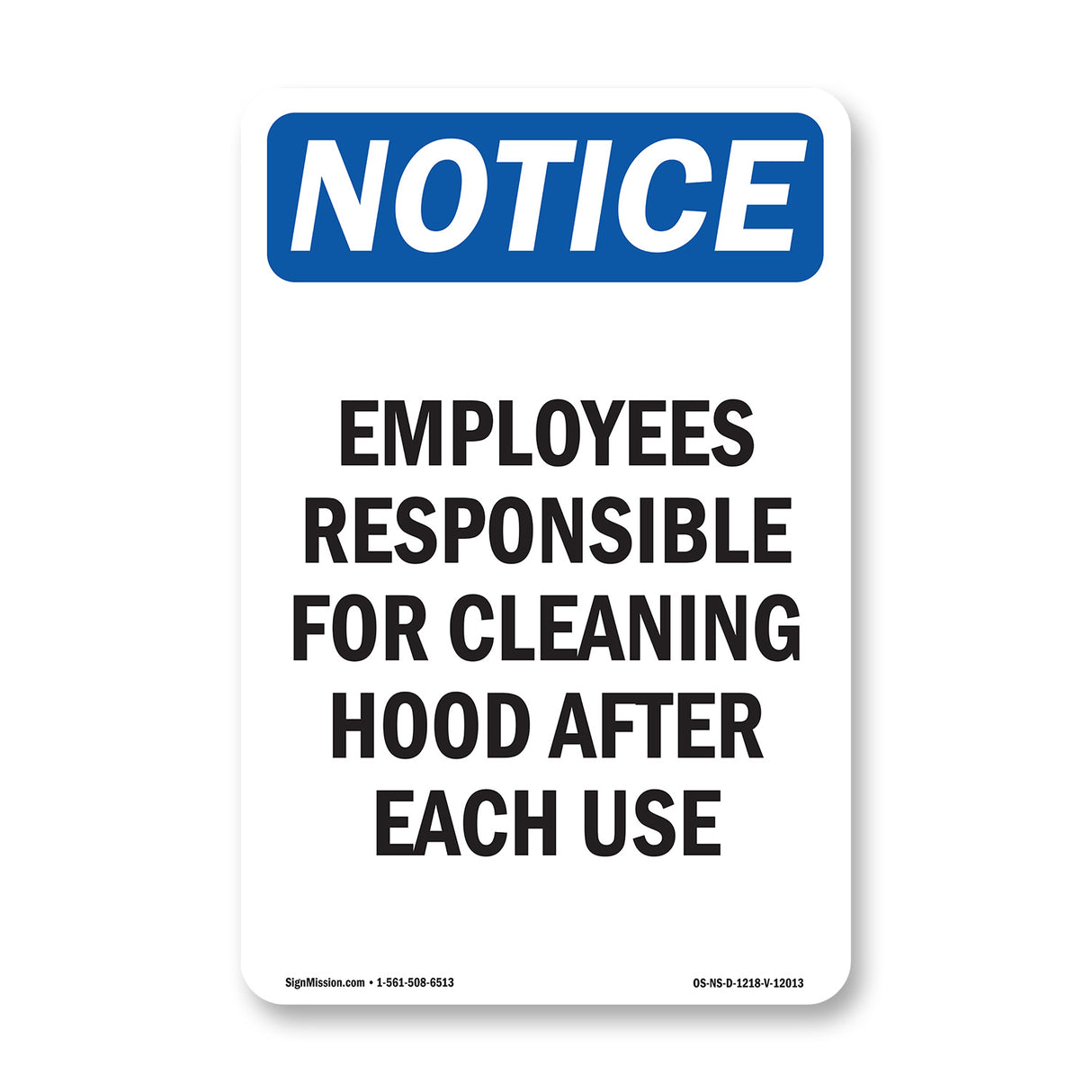 Employees Responsible For Cleaning Hood