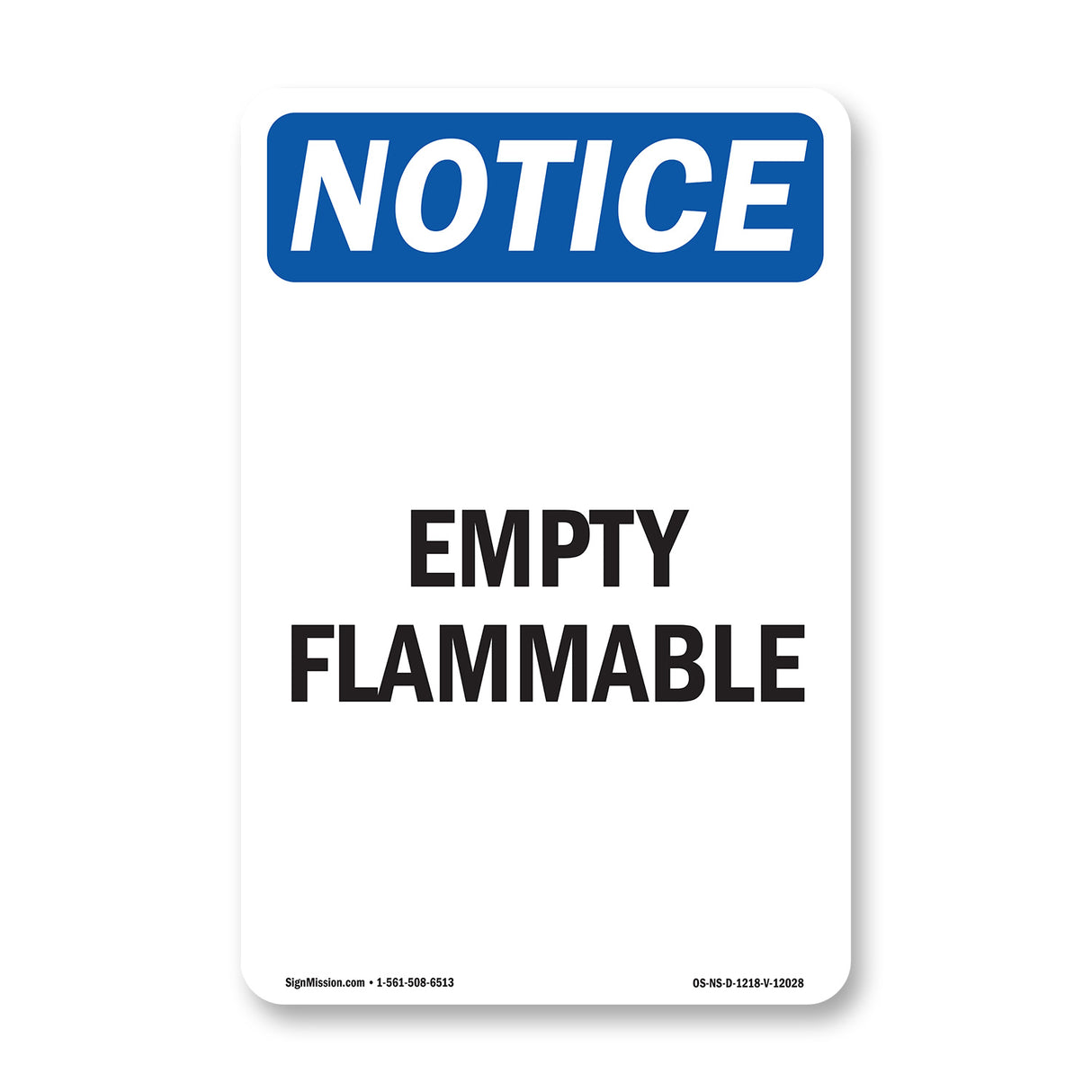 Empty Flammable