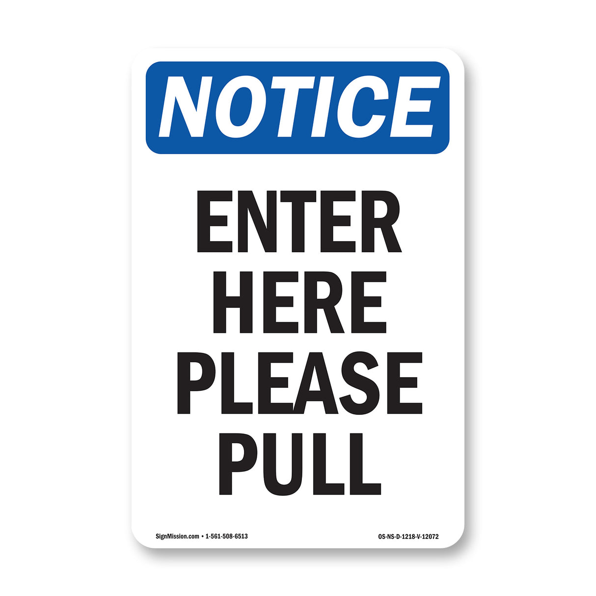 Enter Here Please Pull