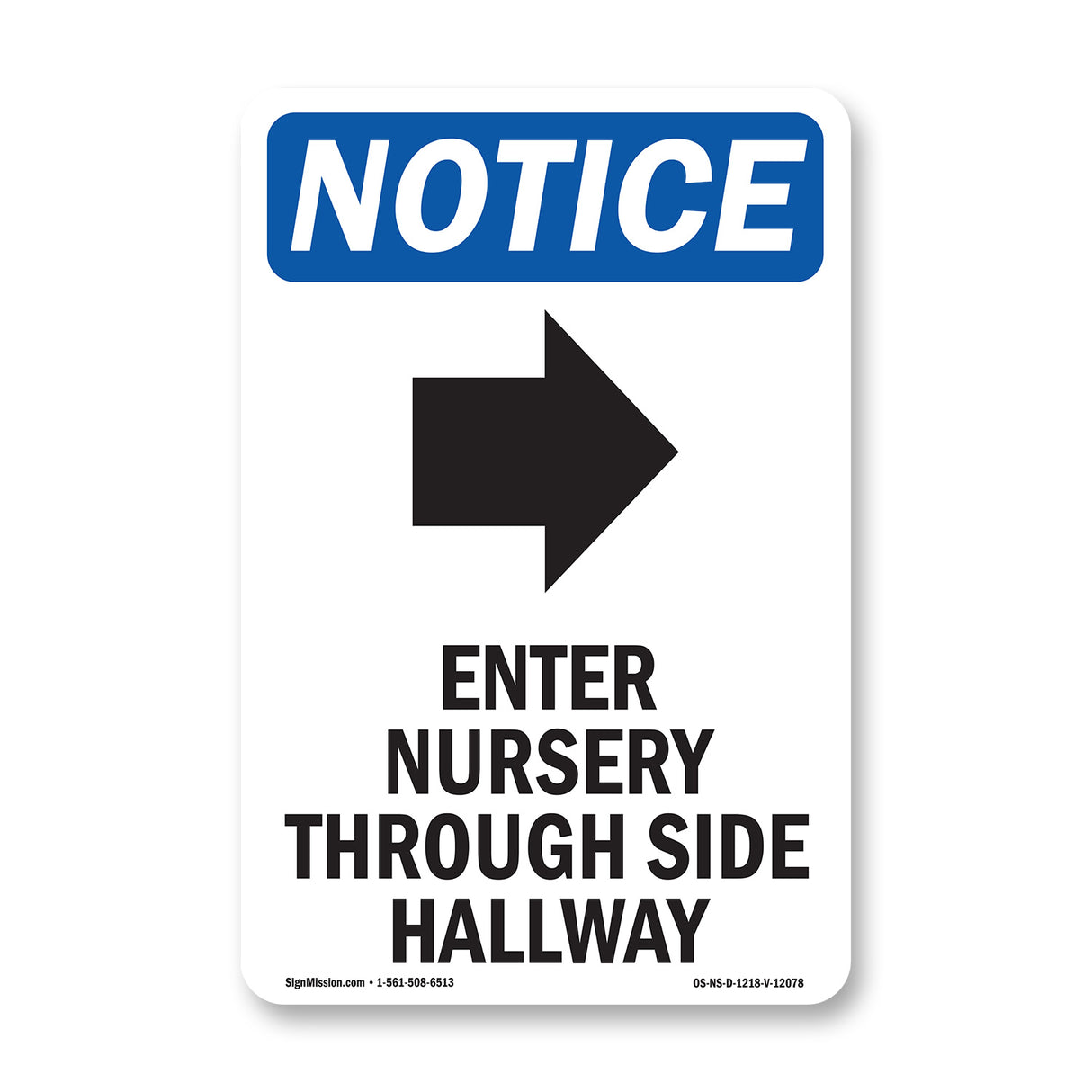 Enter Nursery Through Side Hallway