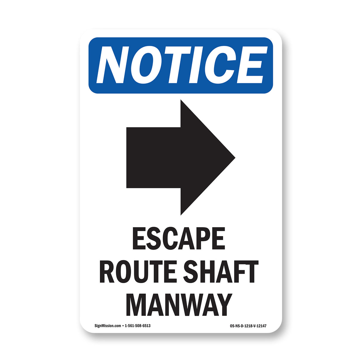 Escape Route Shaft Manway [Right