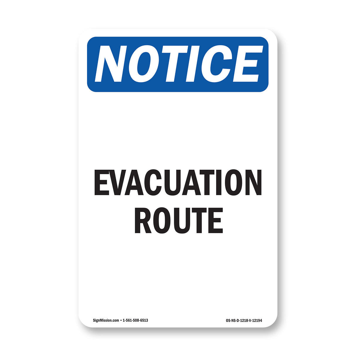 Evacuation Route