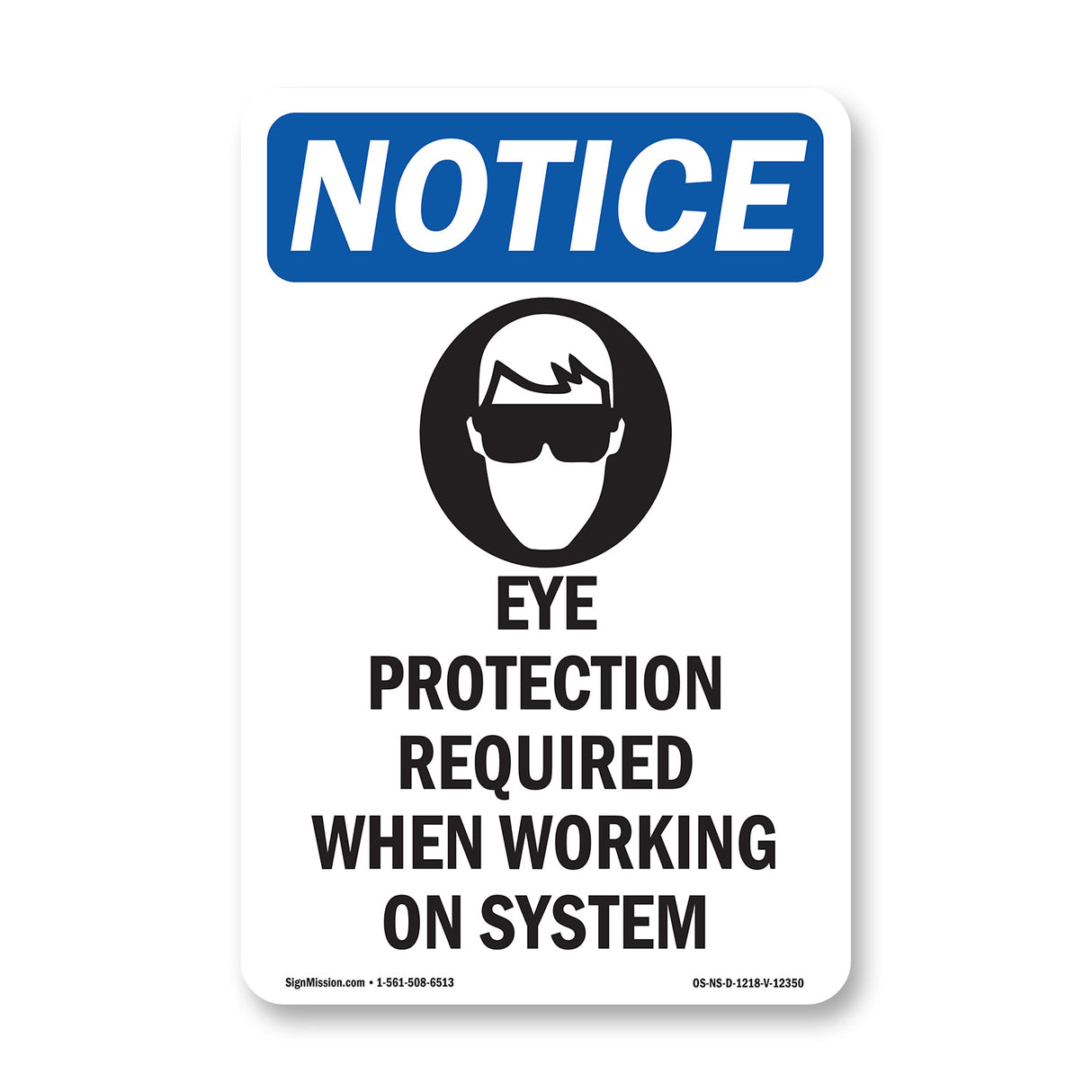 Eye Protection Required