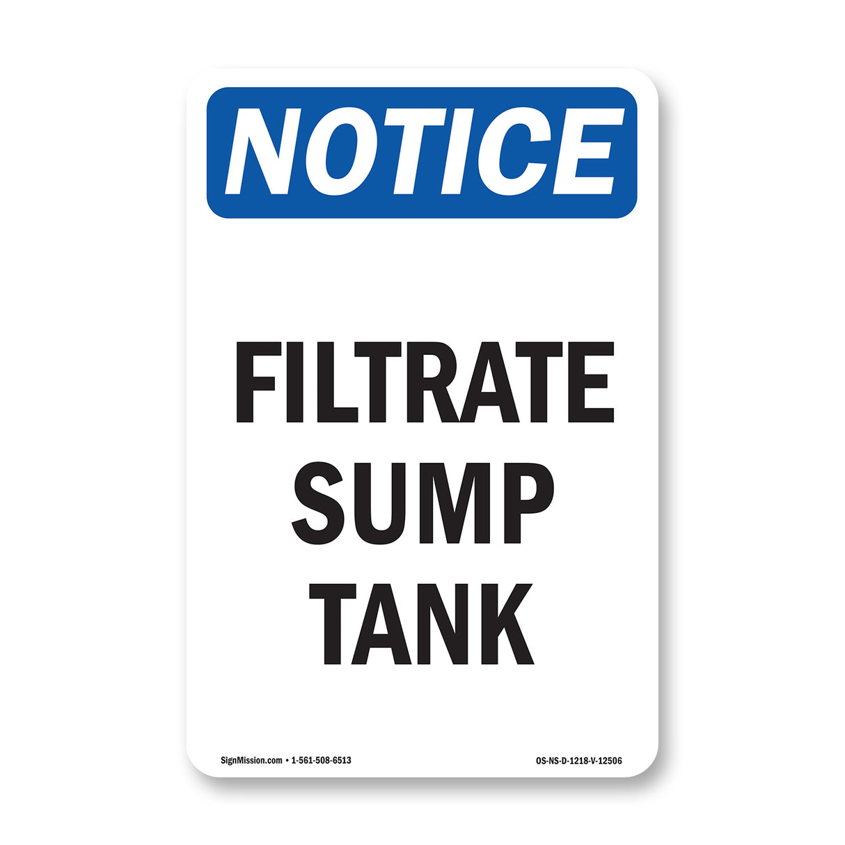 Filtrate Sump Tank