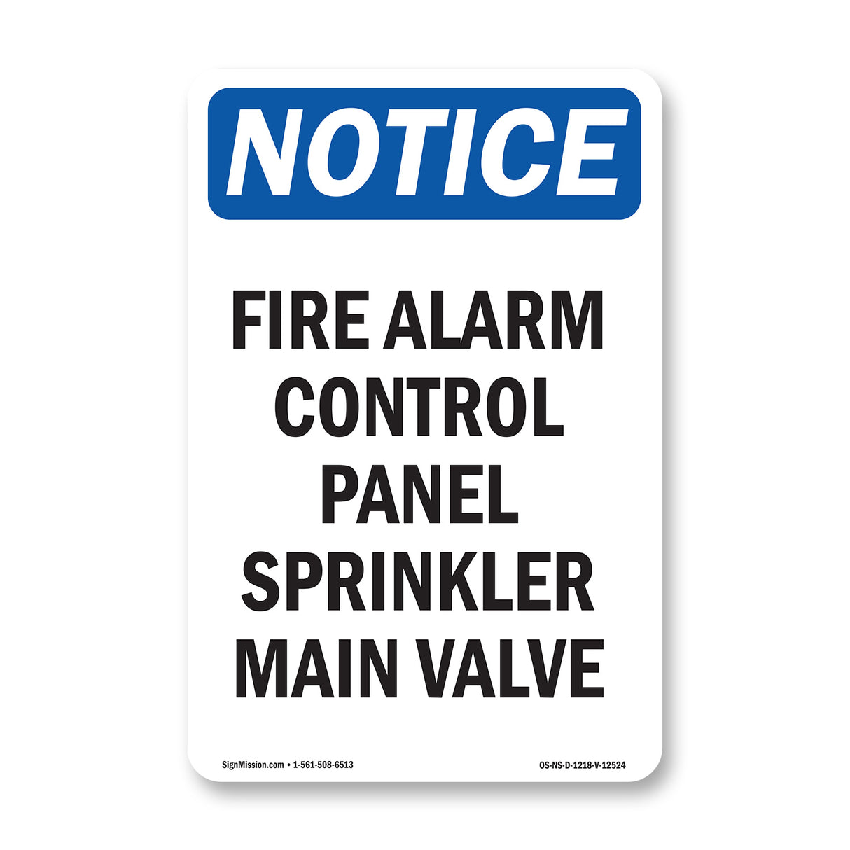 Fire Alarm Control Panel Sprinkler Main Valve