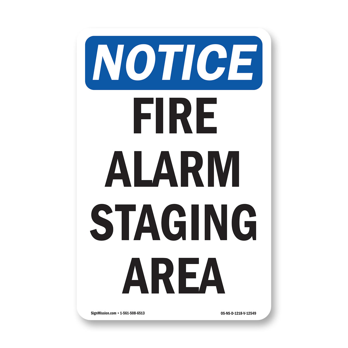 Fire Alarm Staging Area