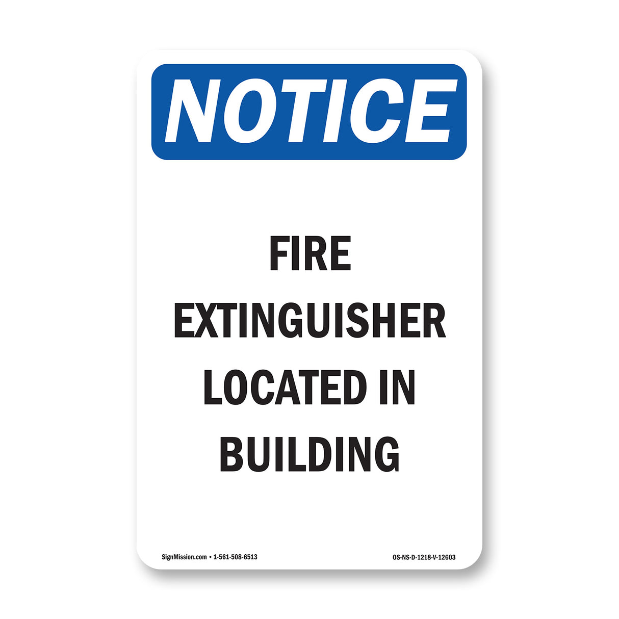 Fire Extinguisher Located In Building