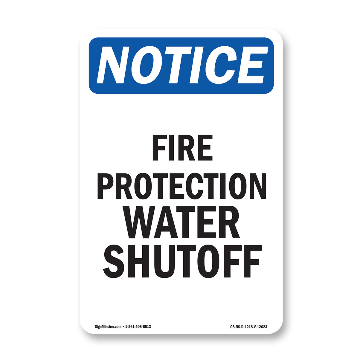 Fire Protection Water Shutoff