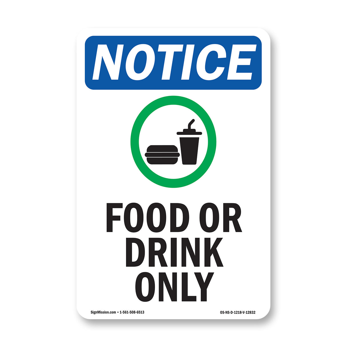 Food Or Drink Only