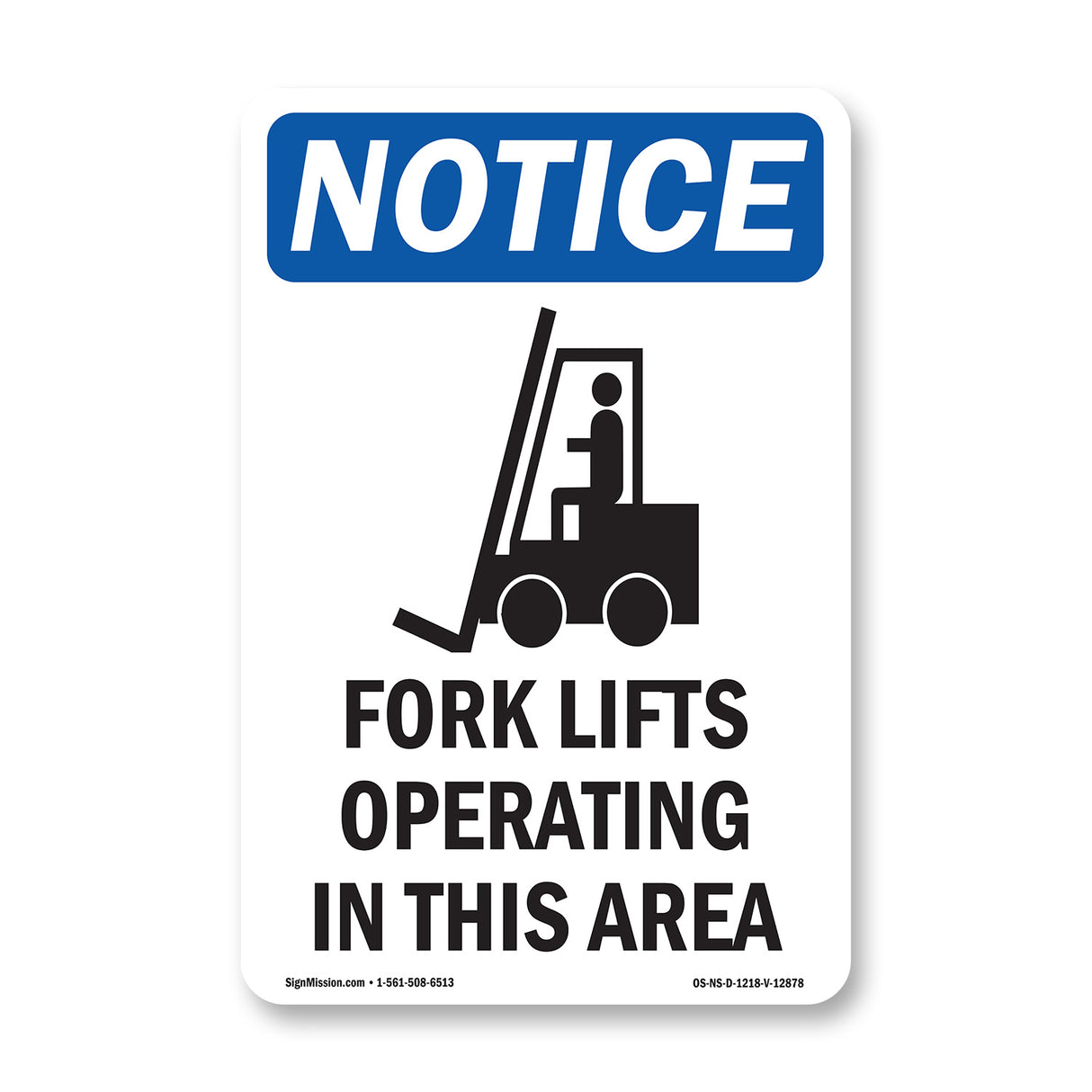 Fork Lifts Operating In This Area