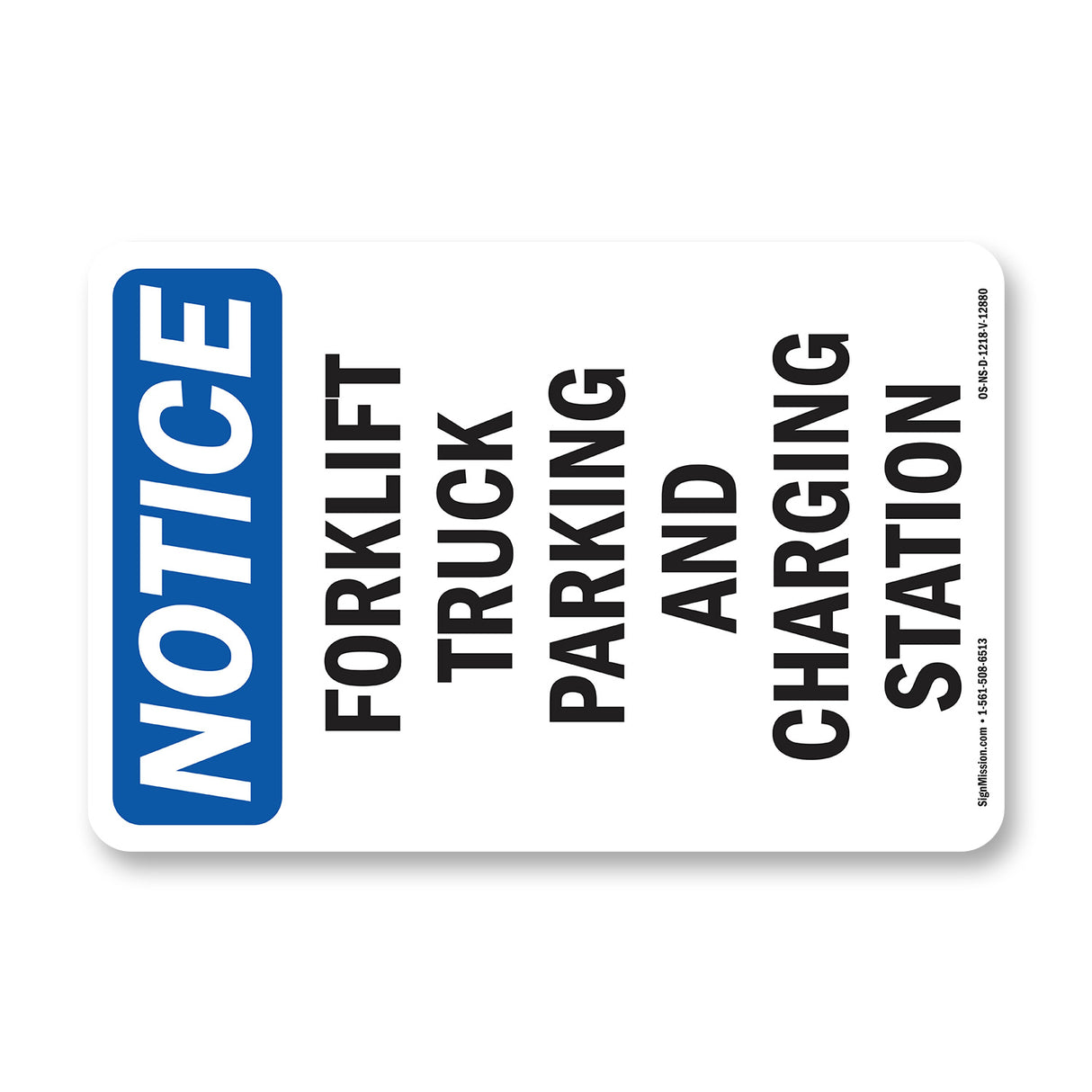 Fork Truck Parking And Charging Station