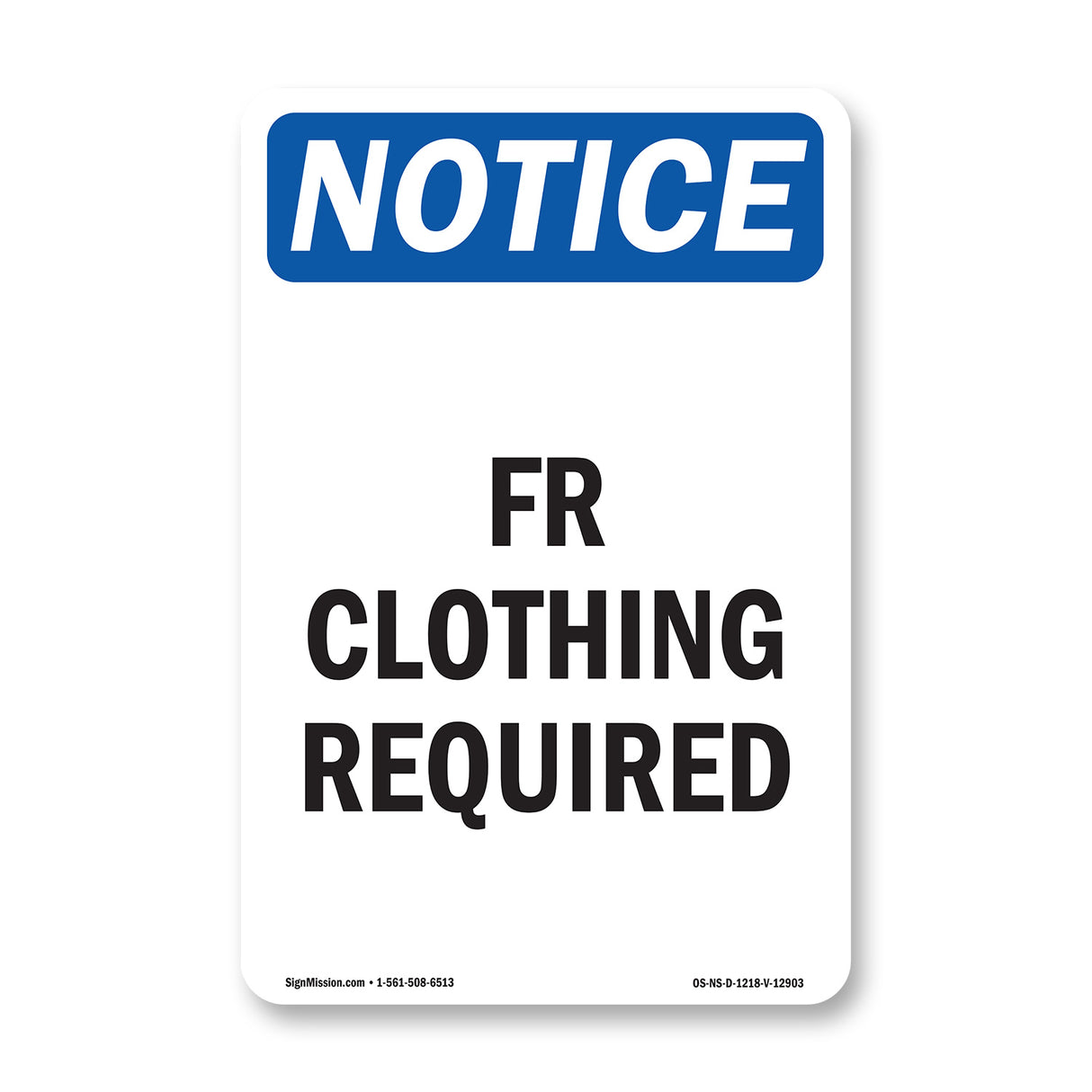Fr Clothing Required
