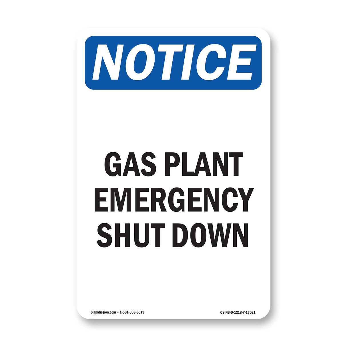 Gas Plant Emergency Shut Down