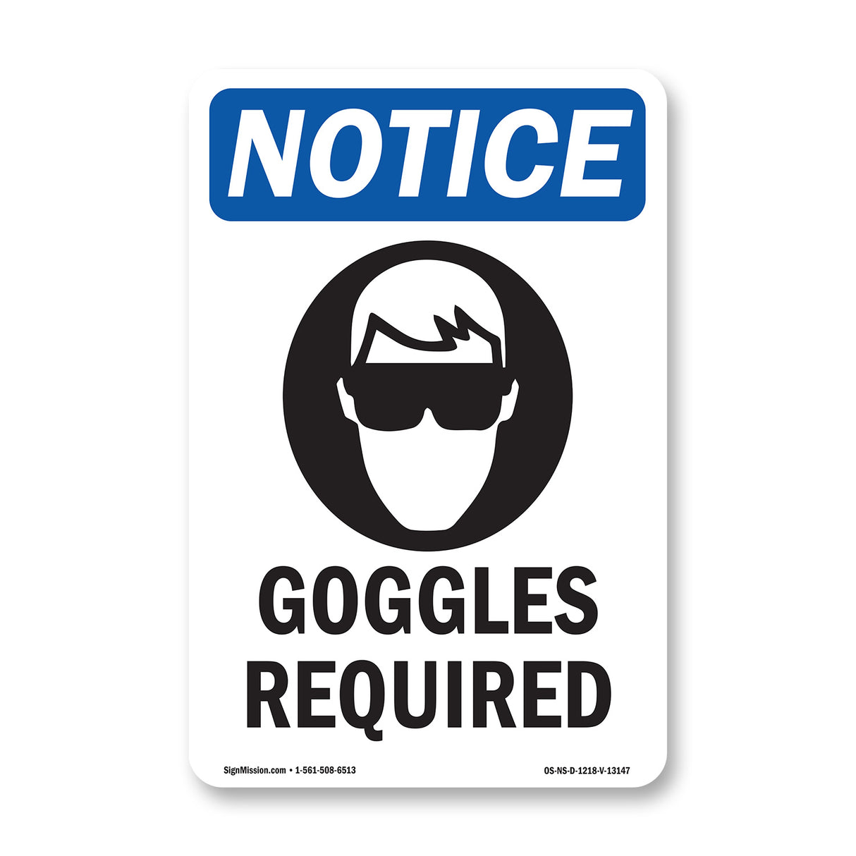 Goggles Required