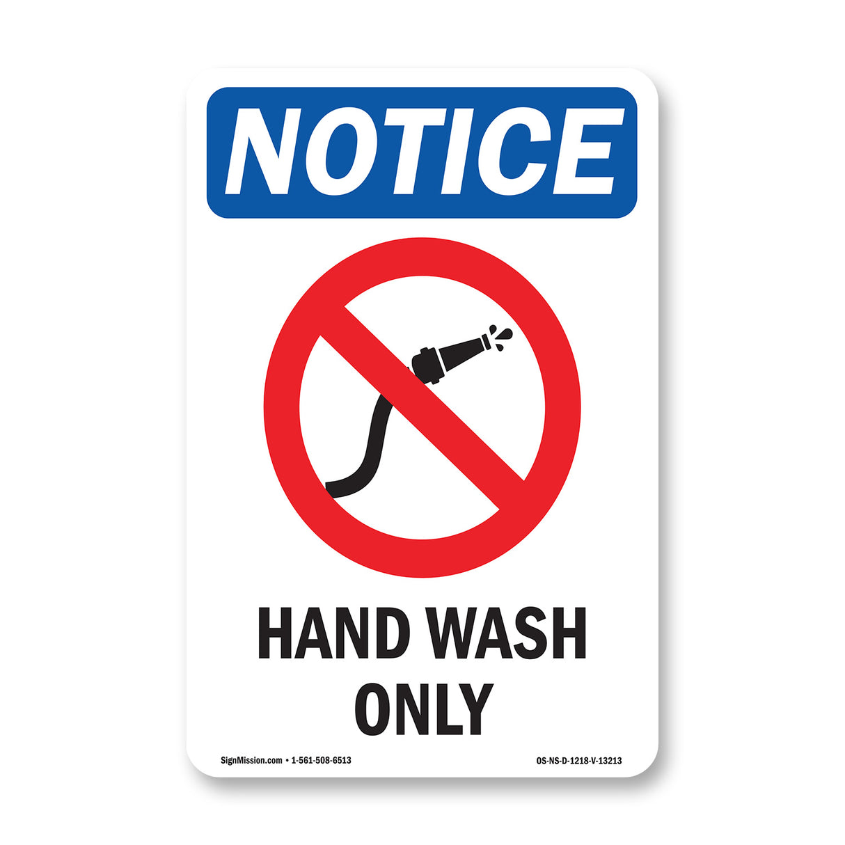 Hand Wash Only
